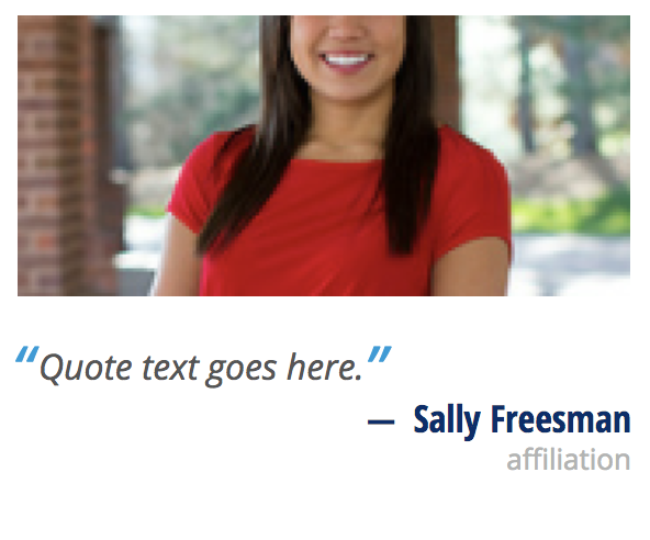 Quote box example